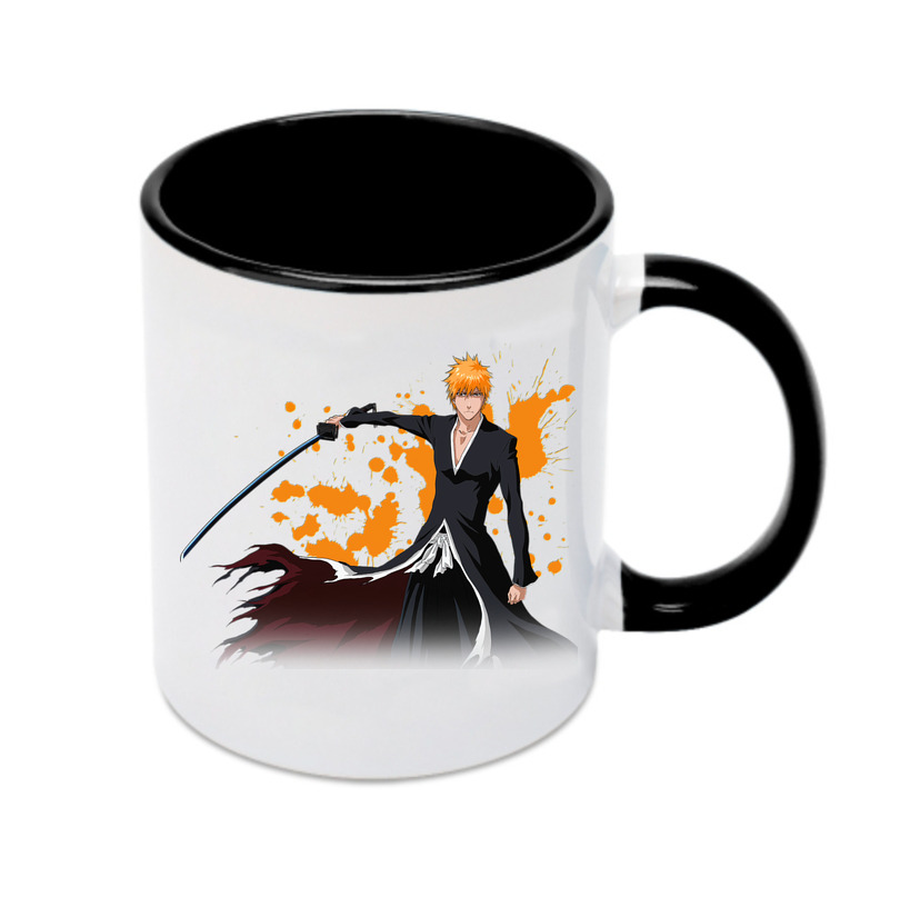 （画像用） ブリーチ 黒崎一護（くろさき いちご）BLEACH Kurosaki Ichigo カラーマグカップ