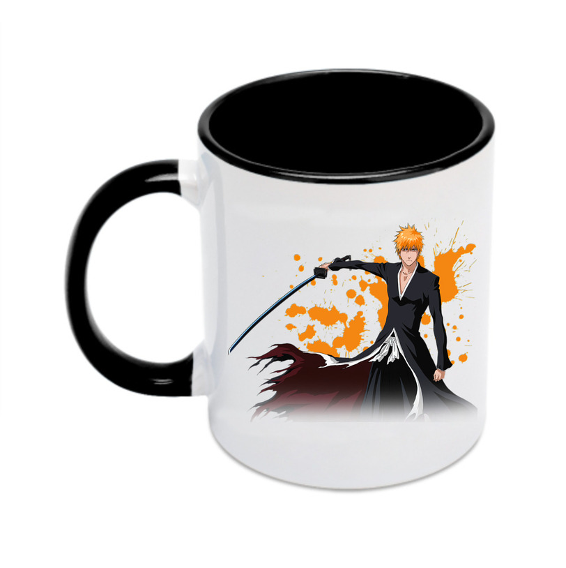 （画像用） ブリーチ 黒崎一護（くろさき いちご）BLEACH Kurosaki Ichigo カラーマグカップ