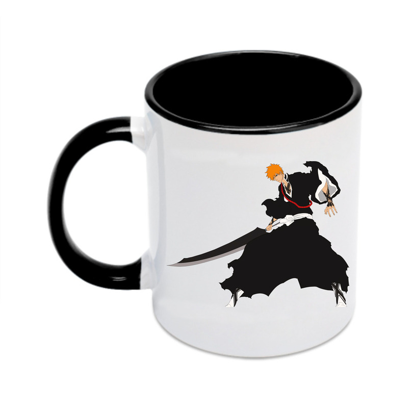 （画像用） ブリーチ 黒崎一護（くろさき いちご）BLEACH Kurosaki Ichigo カラーマグカップ