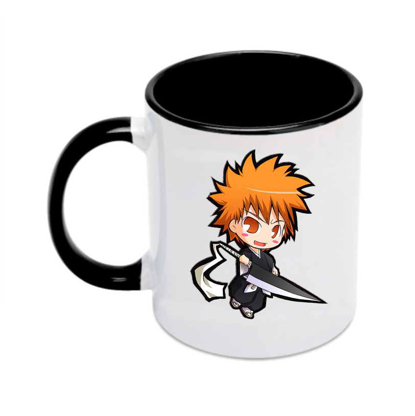 （画像用） ブリーチ 黒崎一護（くろさき いちご）BLEACH Kurosaki Ichigo カラーマグカップ