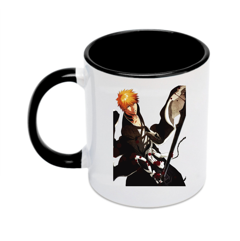 （画像用） ブリーチ 黒崎一護（くろさき いちご）BLEACH Kurosaki Ichigo カラーマグカップ
