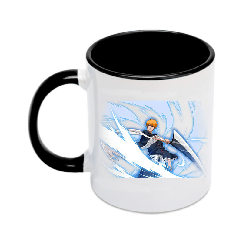 （画像用） ブリーチ 黒崎一護（くろさき いちご）BLEACH Kurosaki Ichigo カラーマグカップ