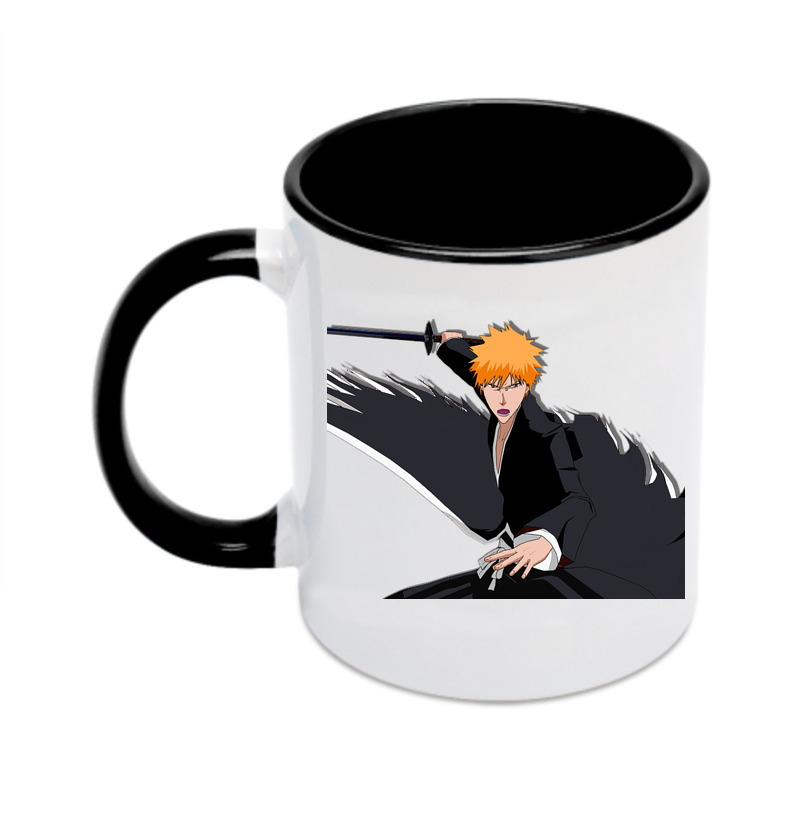 （画像用） ブリーチ 黒崎一護（くろさき いちご）BLEACH Kurosaki Ichigo カラーマグカップ