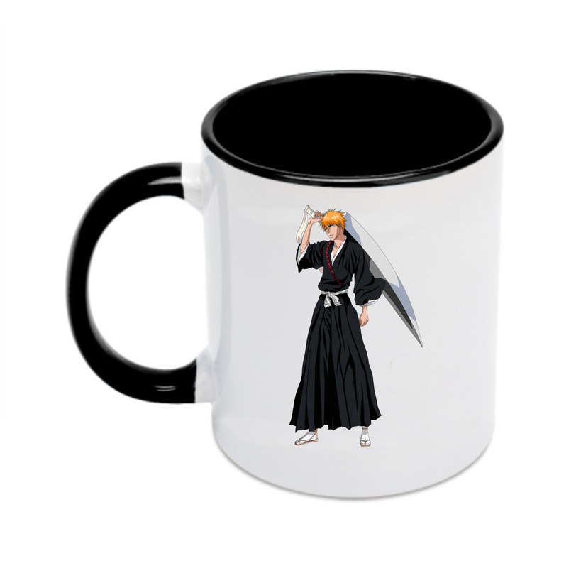 （画像用） ブリーチ 黒崎一護（くろさき いちご）BLEACH Kurosaki Ichigo カラーマグカップ