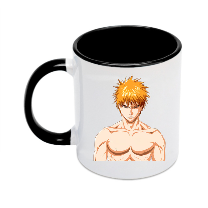 （画像用） ブリーチ 黒崎一護（くろさき いちご）BLEACH Kurosaki Ichigo カラーマグカップ
