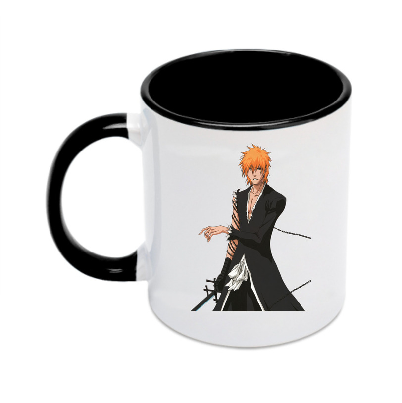 （画像用） ブリーチ 黒崎一護（くろさき いちご）BLEACH Kurosaki Ichigo カラーマグカップ