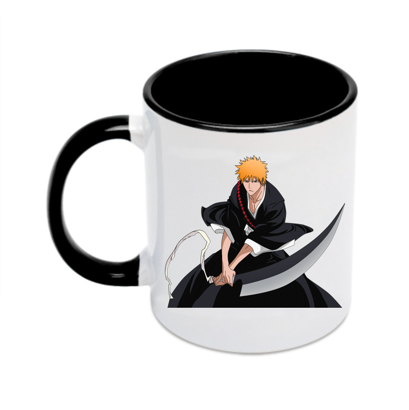 （画像用） ブリーチ 黒崎一護（くろさき いちご）BLEACH Kurosaki Ichigo カラーマグカップ