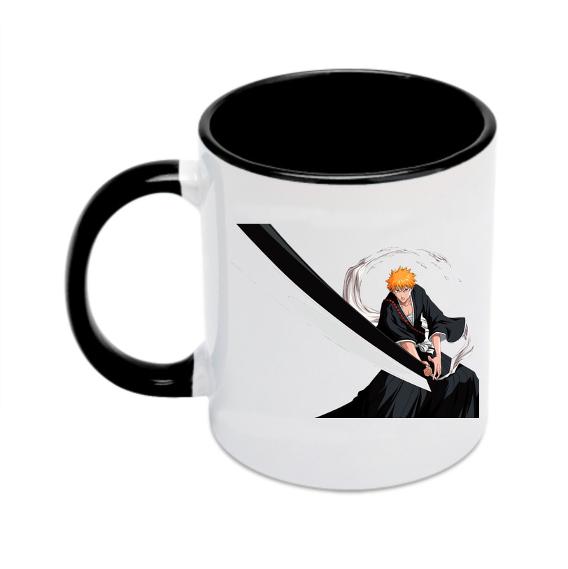 （画像用） ブリーチ 黒崎一護（くろさき いちご）BLEACH Kurosaki Ichigo カラーマグカップ
