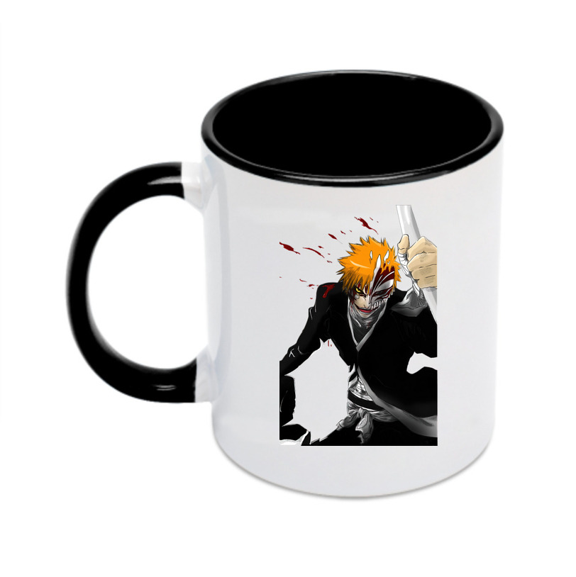 （画像用） ブリーチ 黒崎一護（くろさき いちご）BLEACH Kurosaki Ichigo カラーマグカップ