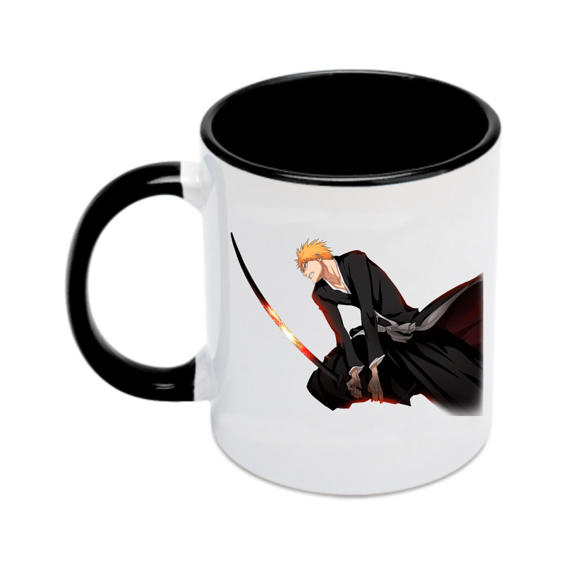 （画像用） ブリーチ 黒崎一護（くろさき いちご）BLEACH Kurosaki Ichigo カラーマグカップ