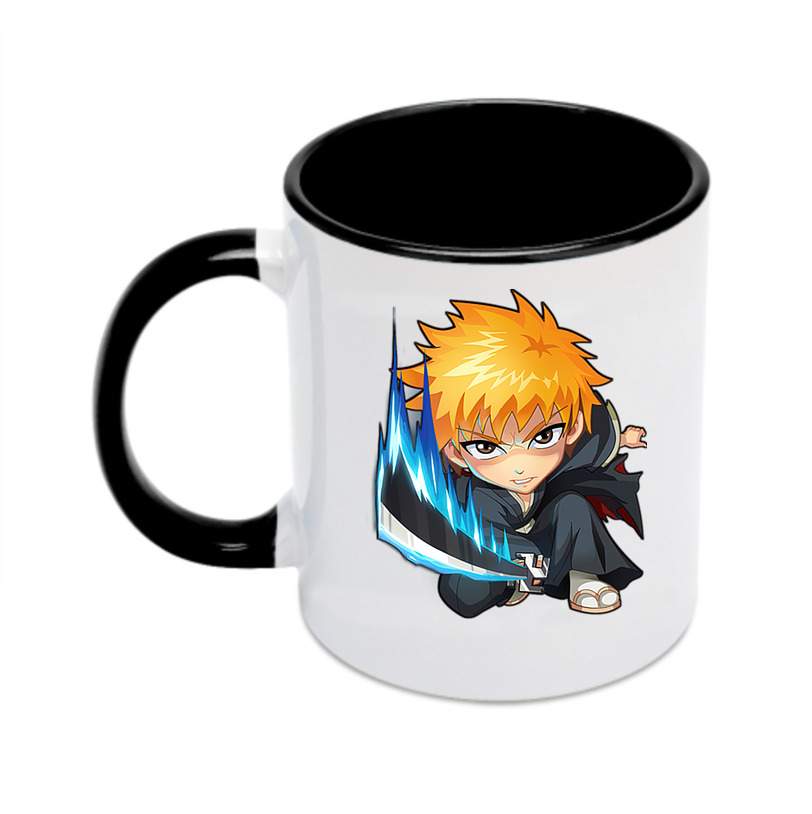 （画像用） ブリーチ 黒崎一護（くろさき いちご）BLEACH Kurosaki Ichigo カラーマグカップ