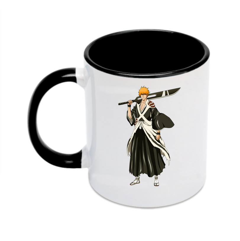 （画像用） ブリーチ 黒崎一護（くろさき いちご）BLEACH Kurosaki Ichigo カラーマグカップ