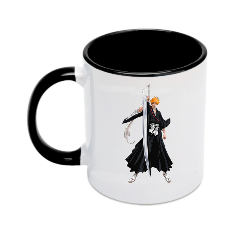 （画像用） ブリーチ 黒崎一護（くろさき いちご）BLEACH Kurosaki Ichigo カラーマグカップ