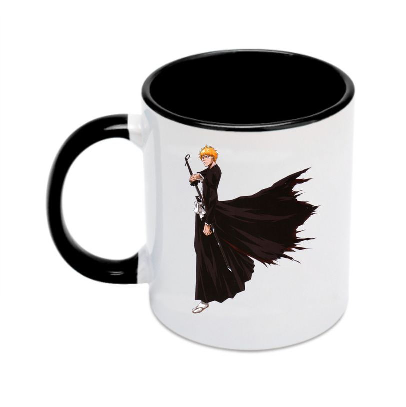 （画像用） ブリーチ 黒崎一護（くろさき いちご）BLEACH Kurosaki Ichigo カラーマグカップ