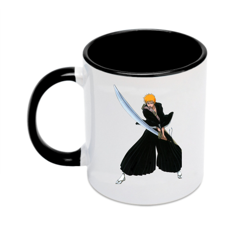 （画像用） ブリーチ 黒崎一護（くろさき いちご）BLEACH Kurosaki Ichigo カラーマグカップ