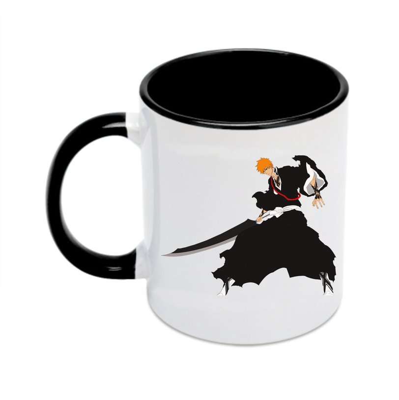 （画像用） ブリーチ 黒崎一護（くろさき いちご）BLEACH Kurosaki Ichigo カラーマグカップ