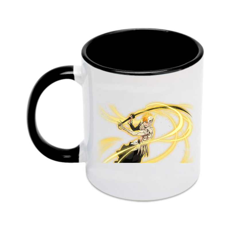 （画像用） ブリーチ 黒崎一護（くろさき いちご）BLEACH Kurosaki Ichigo カラーマグカップ