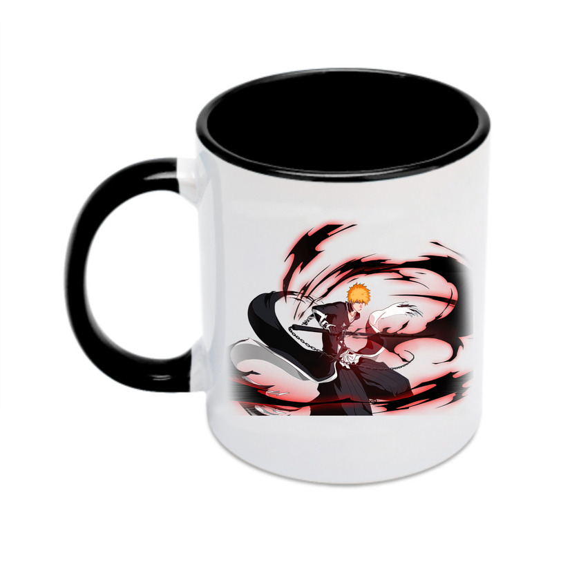 （画像用） ブリーチ 黒崎一護（くろさき いちご）BLEACH Kurosaki Ichigo カラーマグカップ