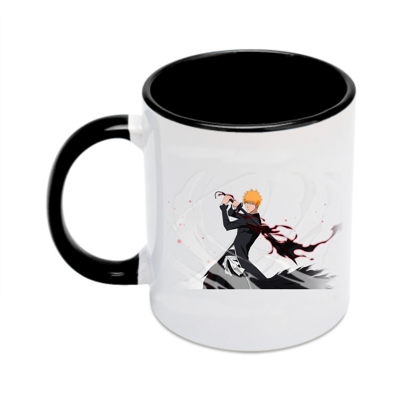 （画像用） ブリーチ 黒崎一護（くろさき いちご）BLEACH Kurosaki Ichigo カラーマグカップ