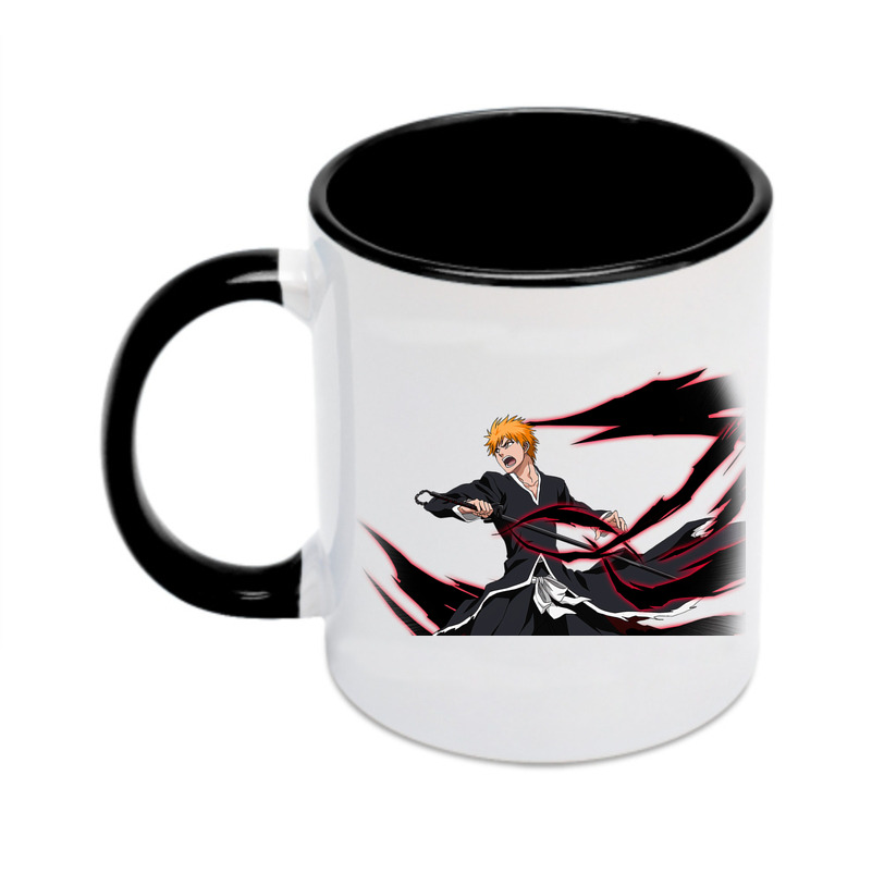 （画像用） ブリーチ 黒崎一護（くろさき いちご）BLEACH Kurosaki Ichigo カラーマグカップ