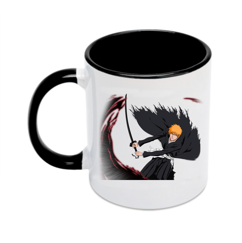 （画像用） ブリーチ 黒崎一護（くろさき いちご）BLEACH Kurosaki Ichigo カラーマグカップ