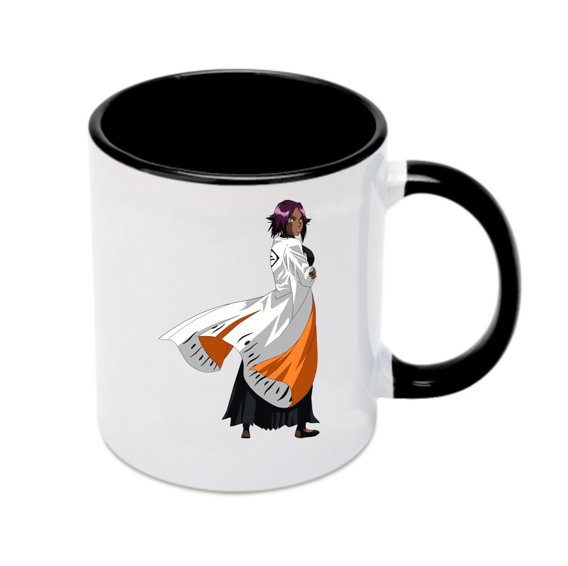 （画像用） ブリーチ 四楓院 夜一（しほういん よるいち） BLEACH Shihouin Yoruichi カラーマグカップ