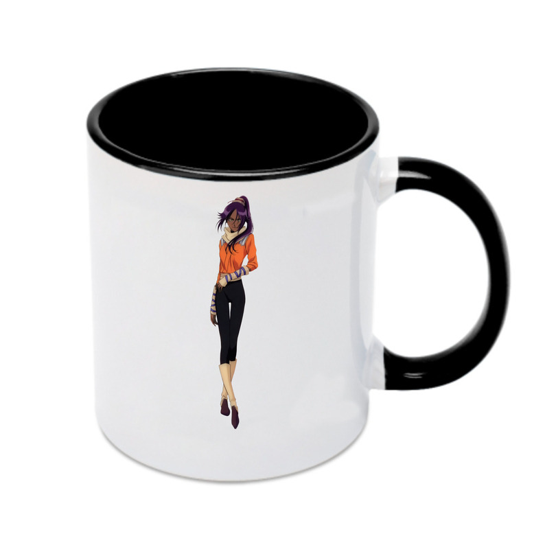 （画像用） ブリーチ 四楓院 夜一（しほういん よるいち） BLEACH Shihouin Yoruichi カラーマグカップ