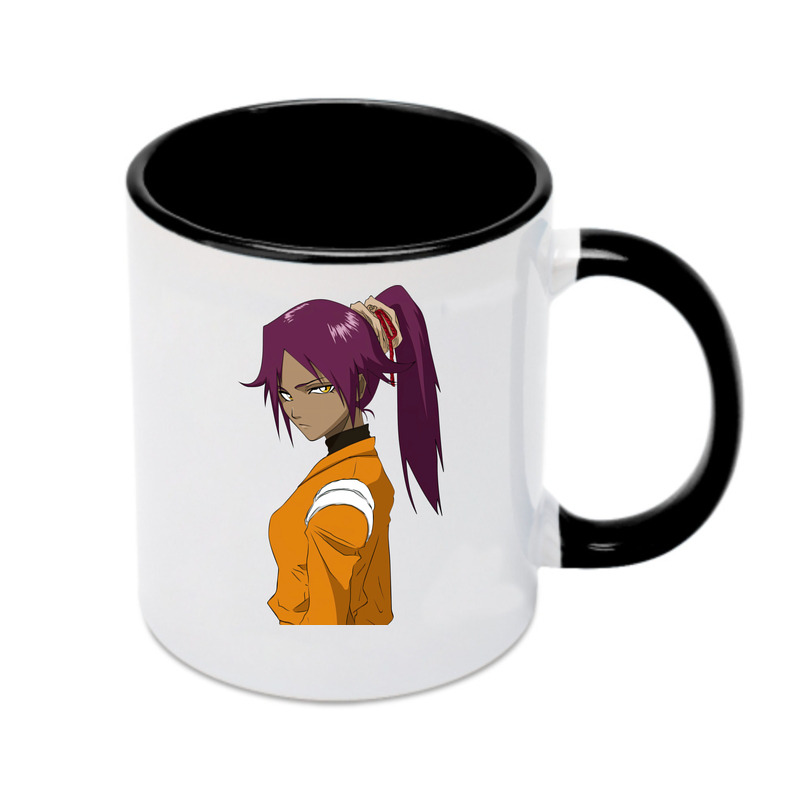 （画像用） ブリーチ 四楓院 夜一（しほういん よるいち） BLEACH Shihouin Yoruichi カラーマグカップ