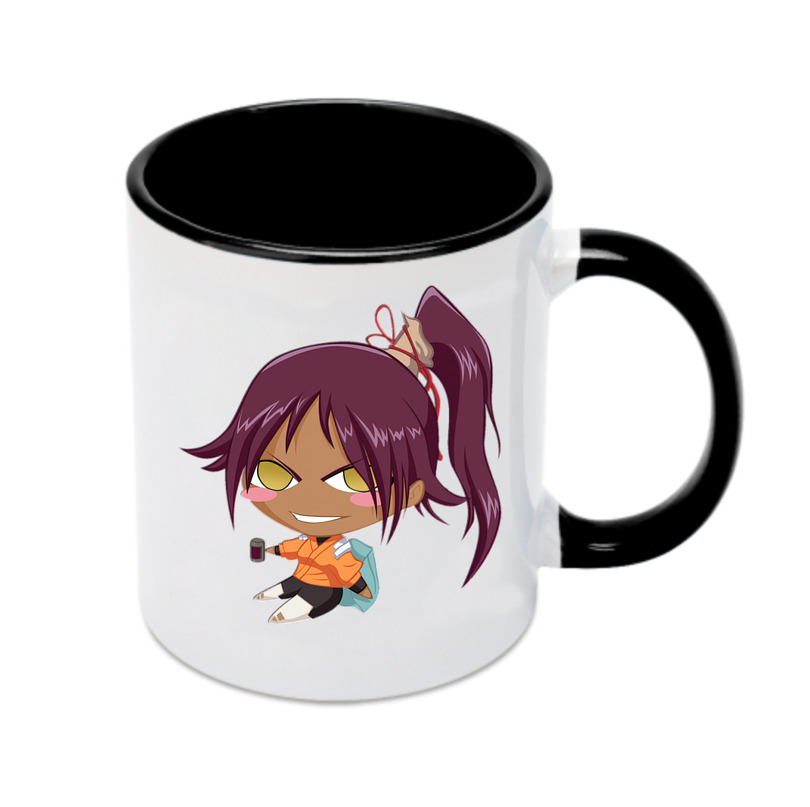 （画像用） ブリーチ 四楓院 夜一（しほういん よるいち） BLEACH Shihouin Yoruichi カラーマグカップ