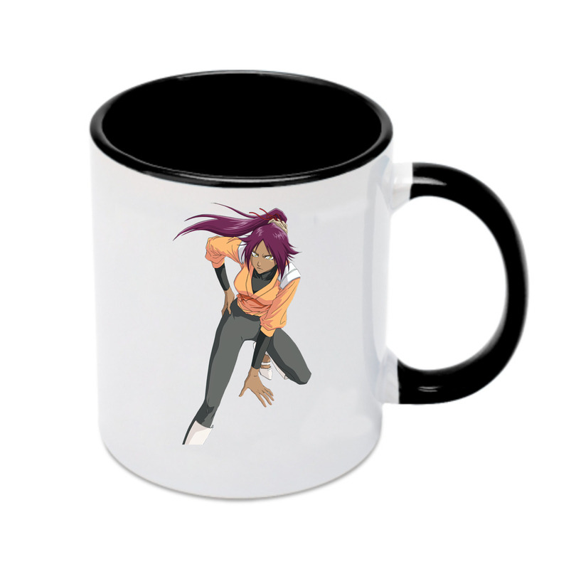 （画像用） ブリーチ 四楓院 夜一（しほういん よるいち） BLEACH Shihouin Yoruichi カラーマグカップ