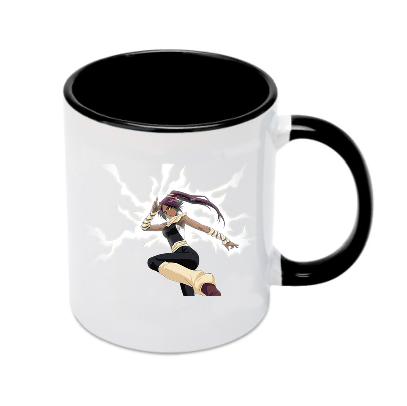 （画像用） ブリーチ 四楓院 夜一（しほういん よるいち） BLEACH Shihouin Yoruichi カラーマグカップ