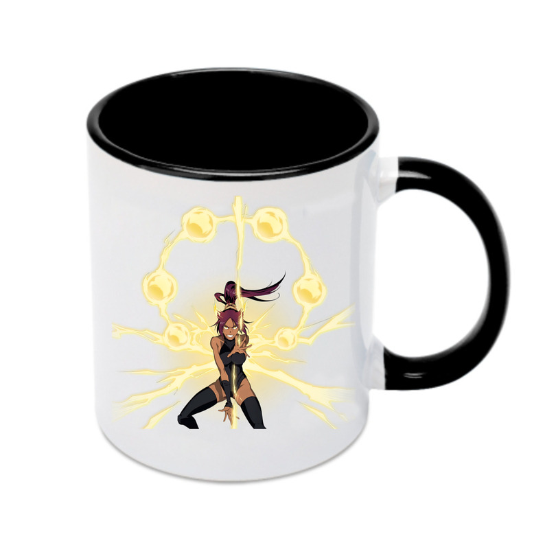 （画像用） ブリーチ 四楓院 夜一（しほういん よるいち） BLEACH Shihouin Yoruichi カラーマグカップ