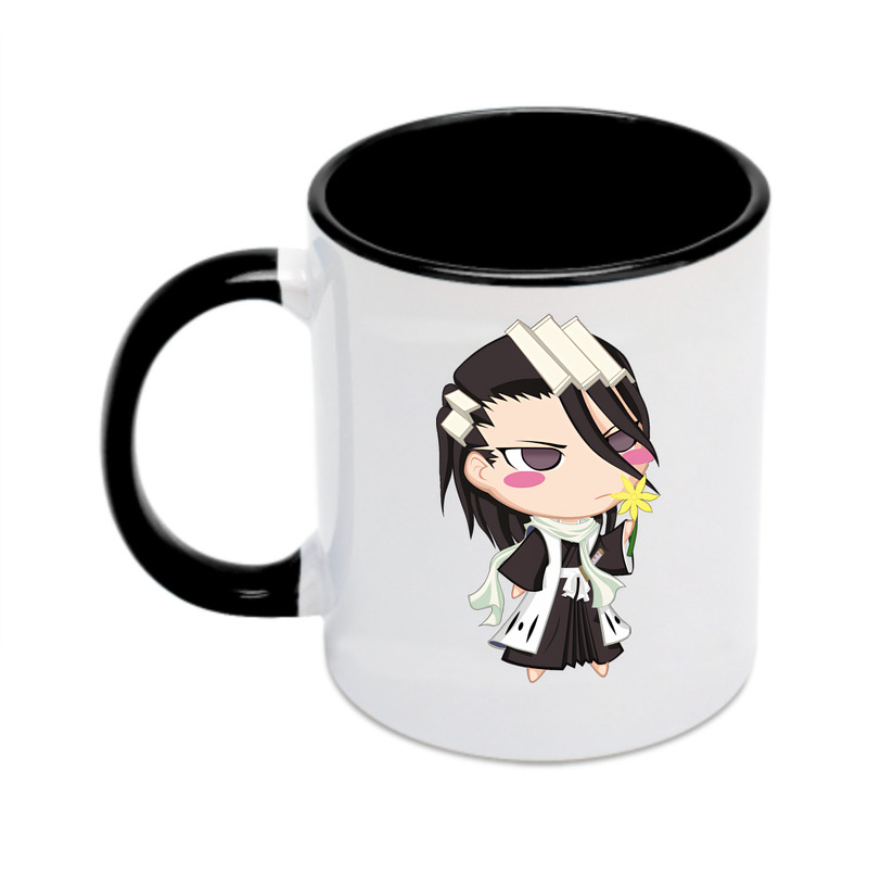 （画像用） ブリーチ くちき びゃくや BLEACH Kuchiki Byakuya カラーマグカップ