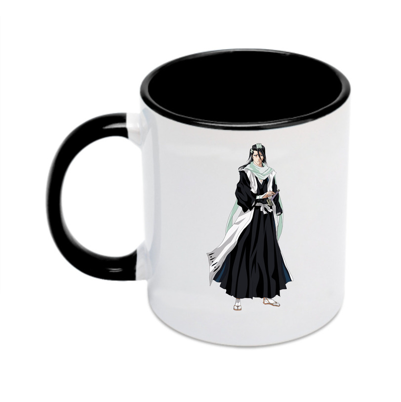（画像用） ブリーチ くちき びゃくや BLEACH Kuchiki Byakuya カラーマグカップ
