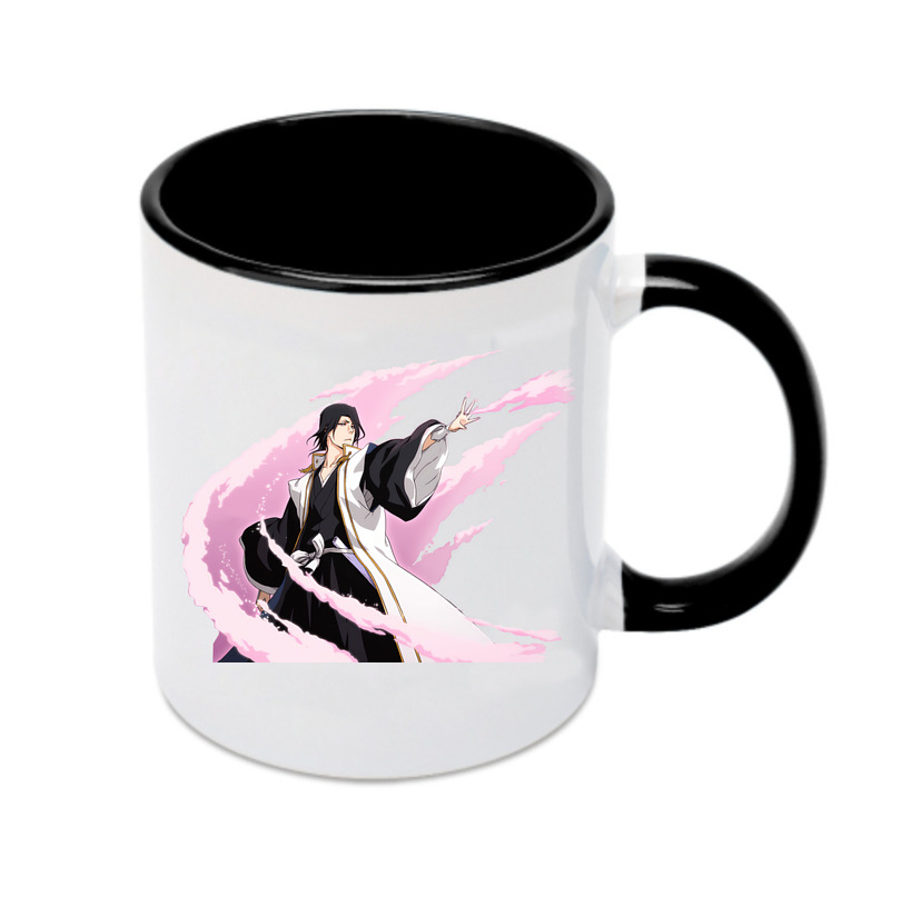 （画像用） ブリーチ くちき びゃくや BLEACH Kuchiki Byakuya カラーマグカップ