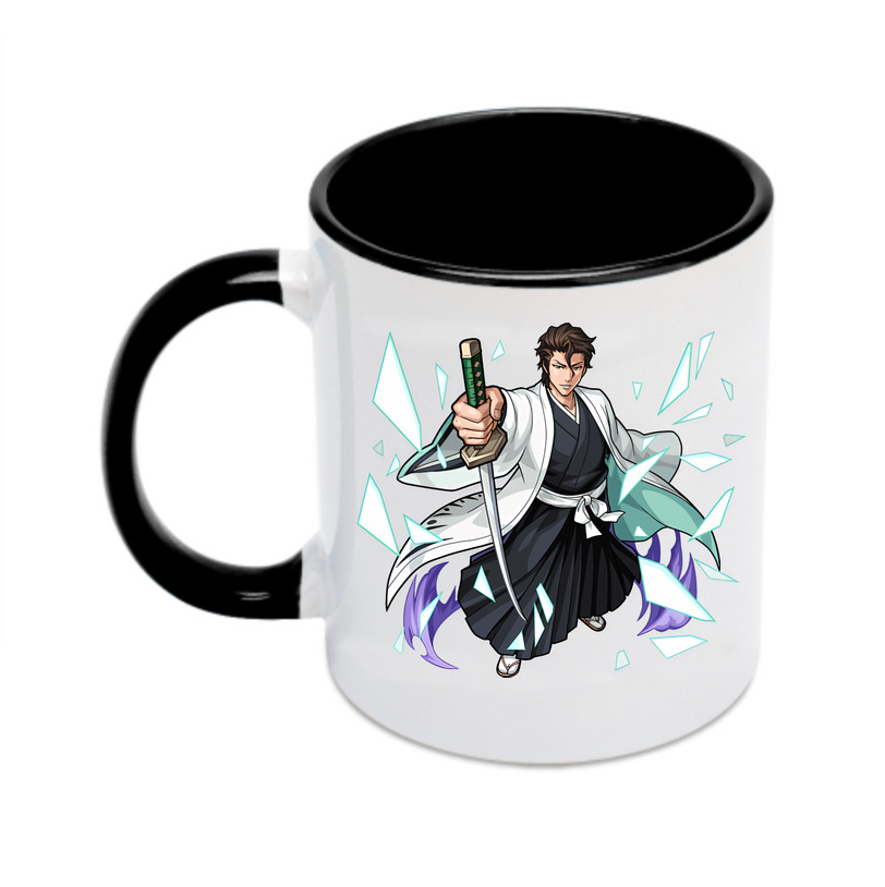 （画像用） ブリーチ 藍染 惣右介（あいぜん そうすけ） BLEACH Aizen Sousuke カラーマグカップ