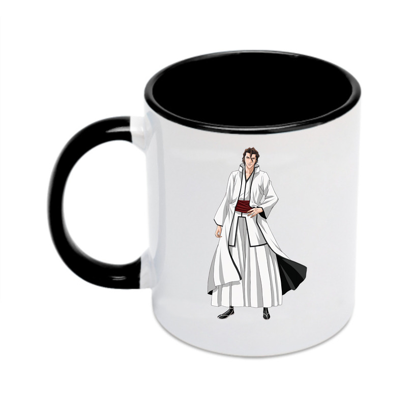 （画像用） ブリーチ 藍染 惣右介（あいぜん そうすけ） BLEACH Aizen Sousuke カラーマグカップ