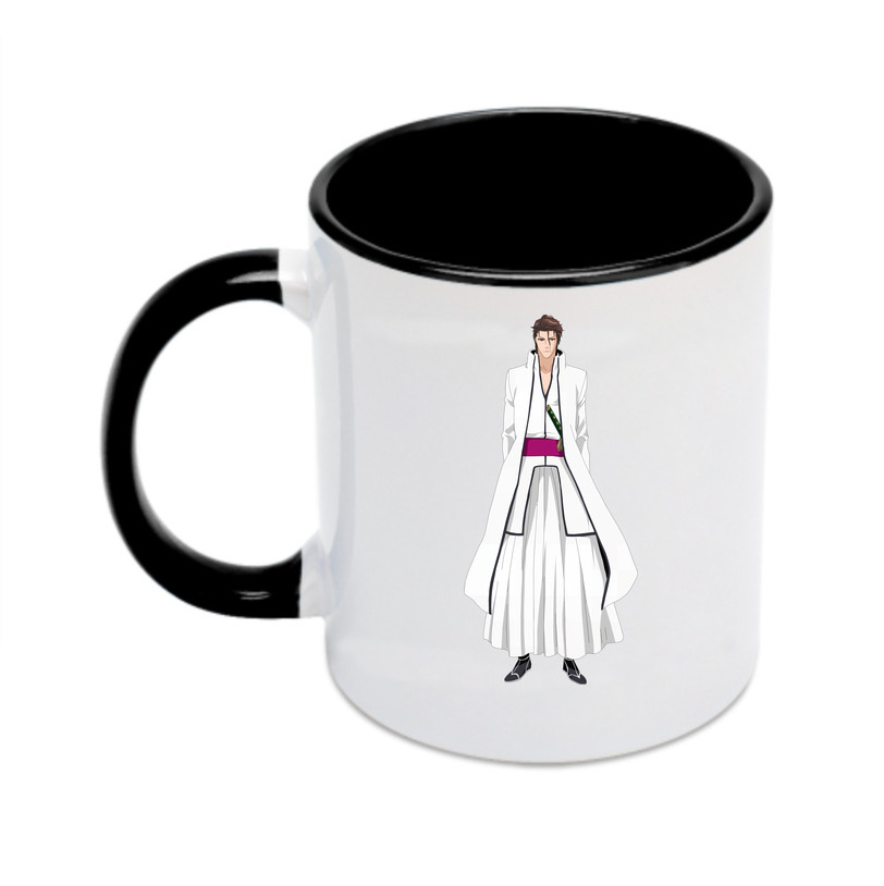 （画像用） ブリーチ 藍染 惣右介（あいぜん そうすけ） BLEACH Aizen Sousuke カラーマグカップ