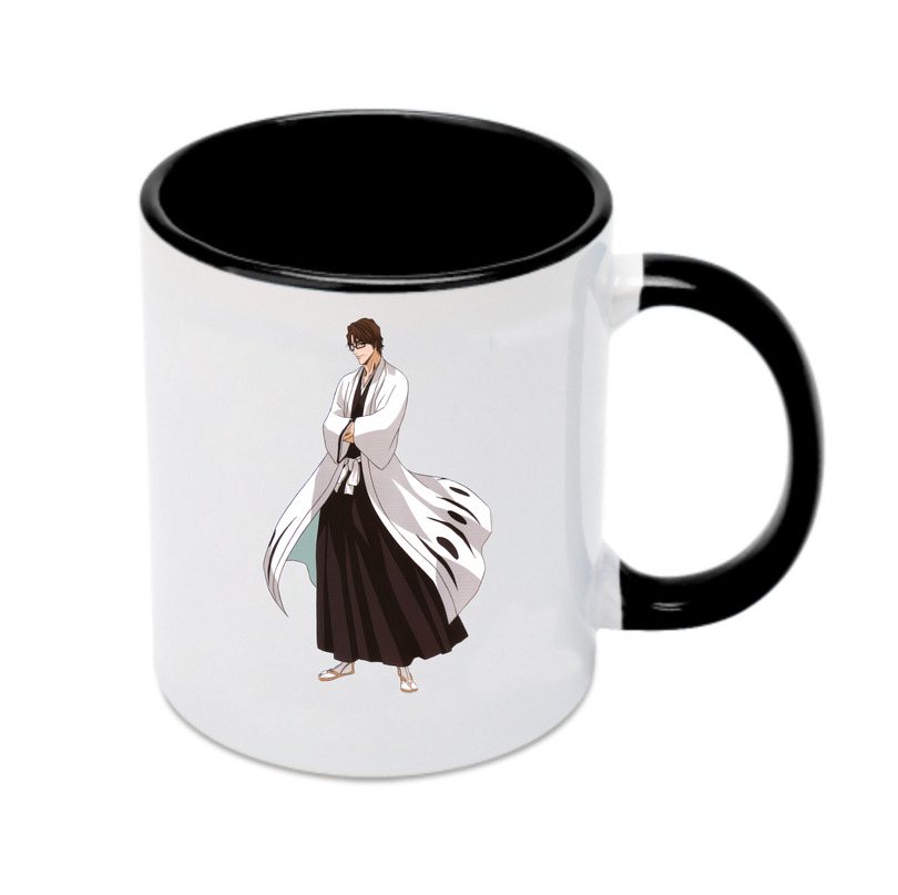 （画像用） ブリーチ 藍染 惣右介（あいぜん そうすけ） BLEACH Aizen Sousuke カラーマグカップ
