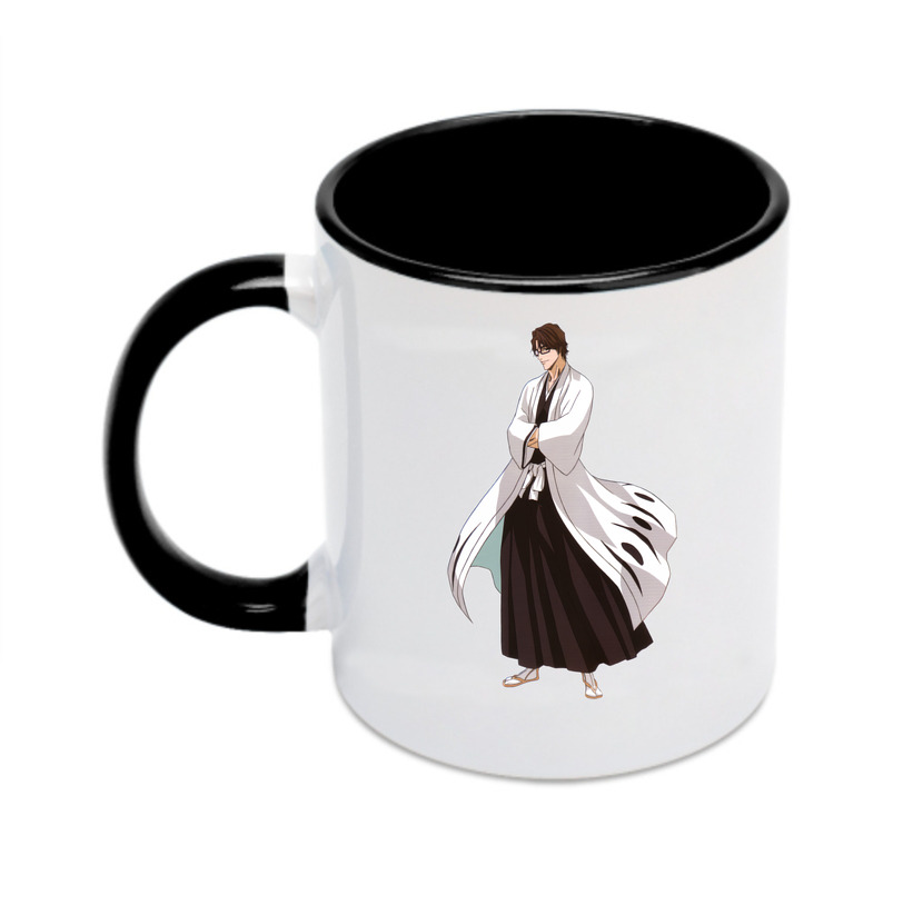 （画像用） ブリーチ 藍染 惣右介（あいぜん そうすけ） BLEACH Aizen Sousuke カラーマグカップ