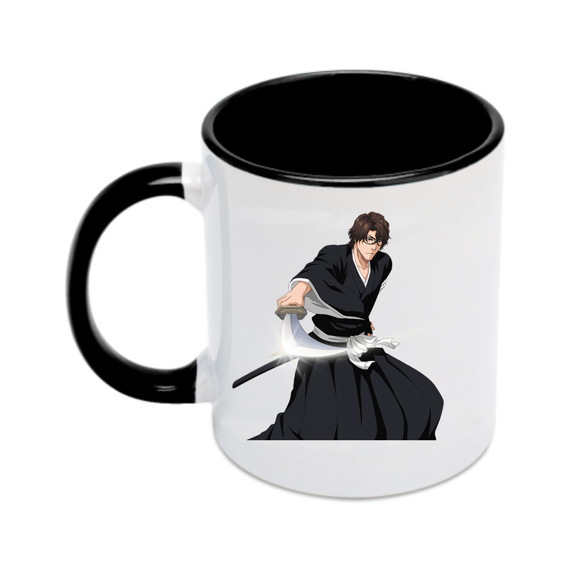 （画像用） ブリーチ 藍染 惣右介（あいぜん そうすけ） BLEACH Aizen Sousuke カラーマグカップ