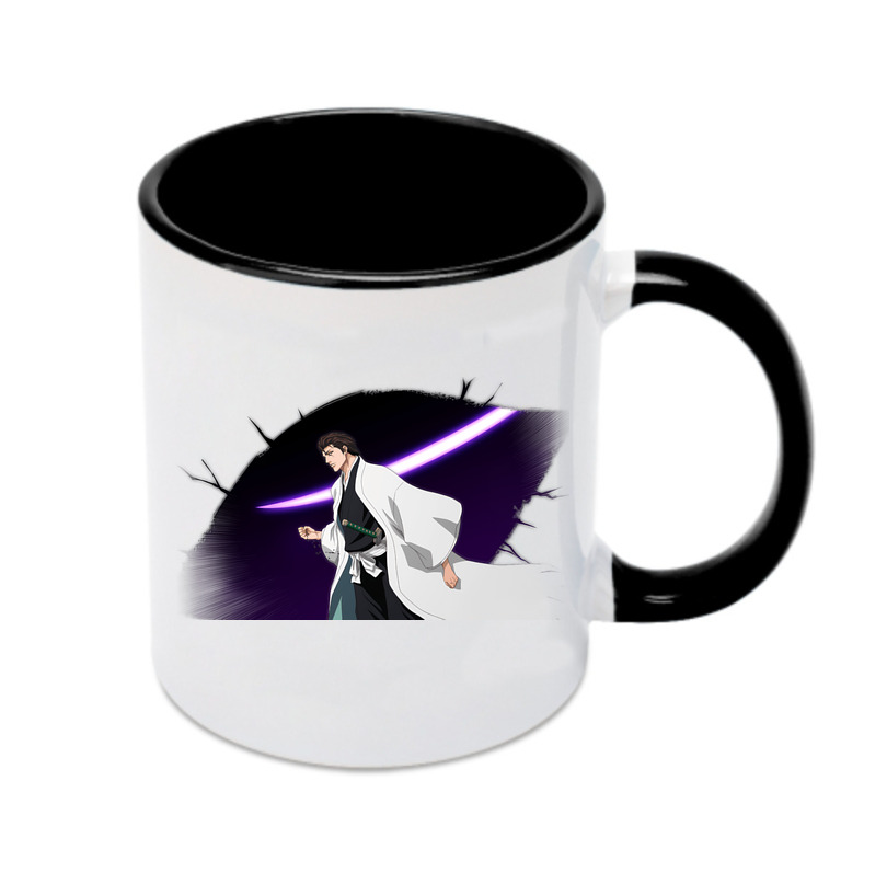 （画像用） ブリーチ 藍染 惣右介（あいぜん そうすけ） BLEACH Aizen Sousuke カラーマグカップ