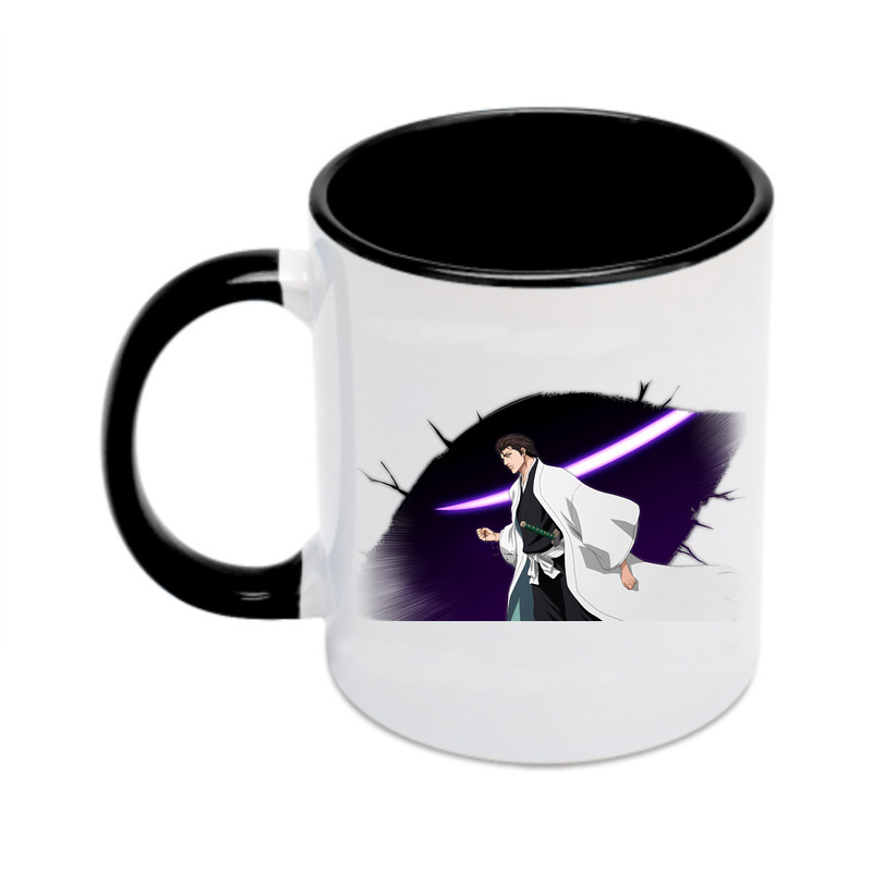 （画像用） ブリーチ 藍染 惣右介（あいぜん そうすけ） BLEACH Aizen Sousuke カラーマグカップ