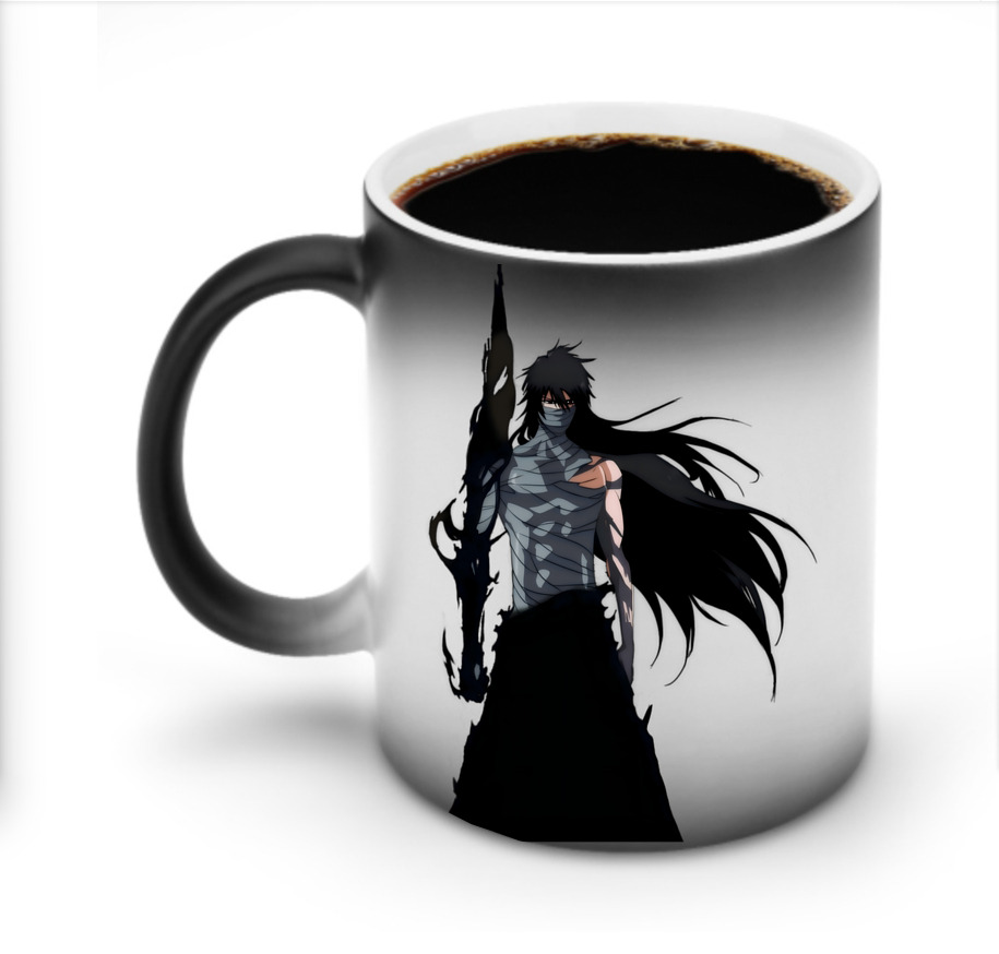（画像用） ブリーチ 黒崎一護（くろさき いちご）BLEACH Kurosaki Ichigo 温度変色マグカップ