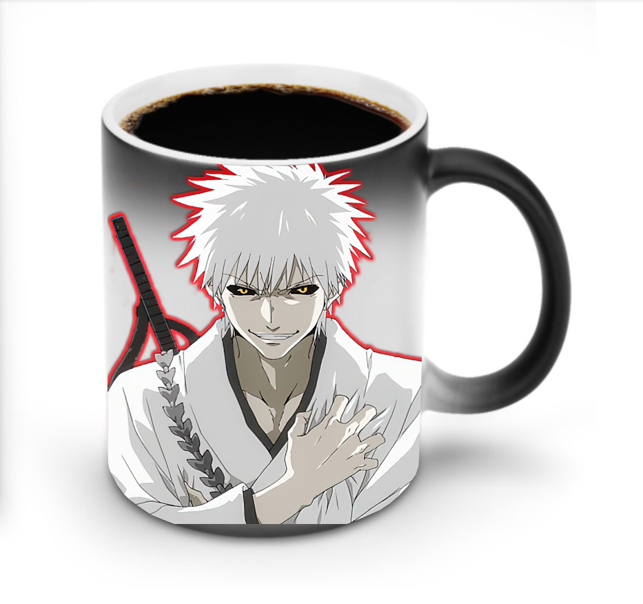 （画像用） ブリーチ 黒崎一護（くろさき いちご）BLEACH Kurosaki Ichigo 温度変色マグカップ