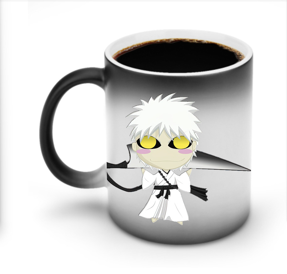 （画像用） ブリーチ 黒崎一護（くろさき いちご）BLEACH Kurosaki Ichigo 温度変色マグカップ