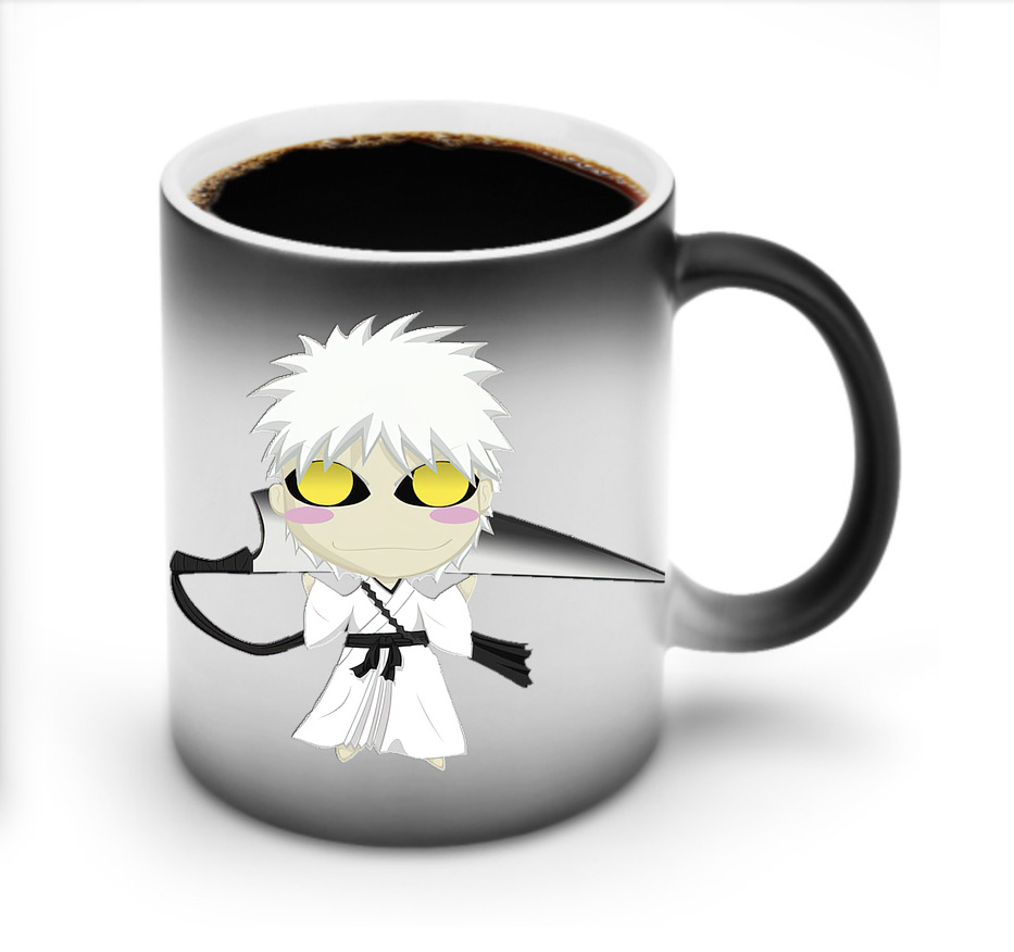 （画像用） ブリーチ 黒崎一護（くろさき いちご）BLEACH Kurosaki Ichigo 温度変色マグカップ