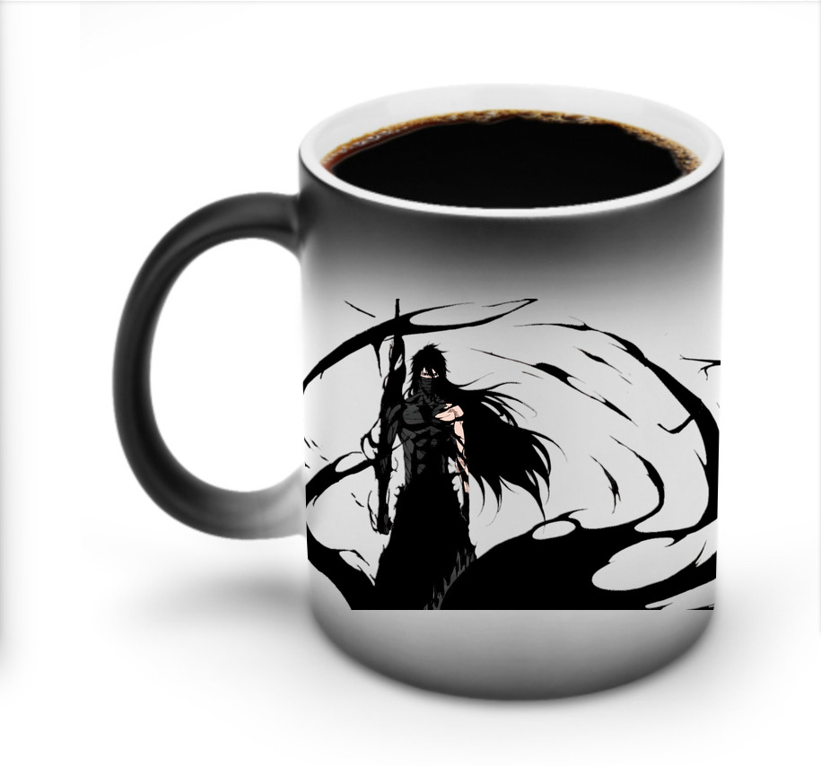 （画像用） ブリーチ 黒崎一護（くろさき いちご）BLEACH Kurosaki Ichigo 温度変色マグカップ
