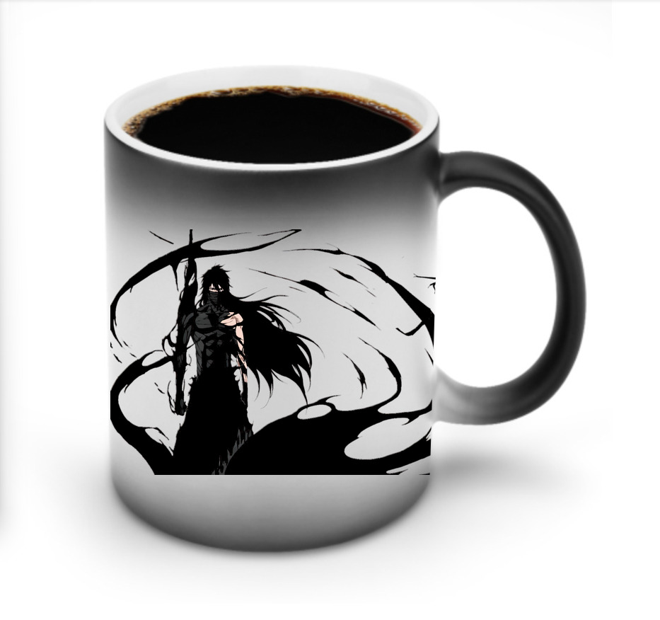 （画像用） ブリーチ 黒崎一護（くろさき いちご）BLEACH Kurosaki Ichigo 温度変色マグカップ