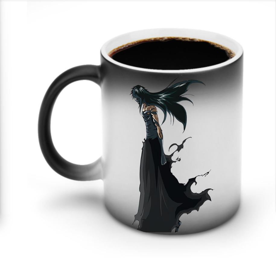 （画像用） ブリーチ 黒崎一護（くろさき いちご）BLEACH Kurosaki Ichigo 温度変色マグカップ